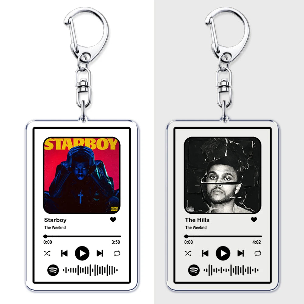 The Weeknd Keychain