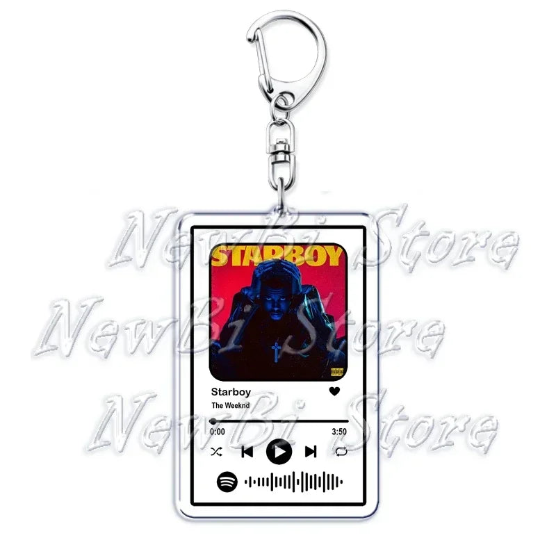 The Weeknd Keychain