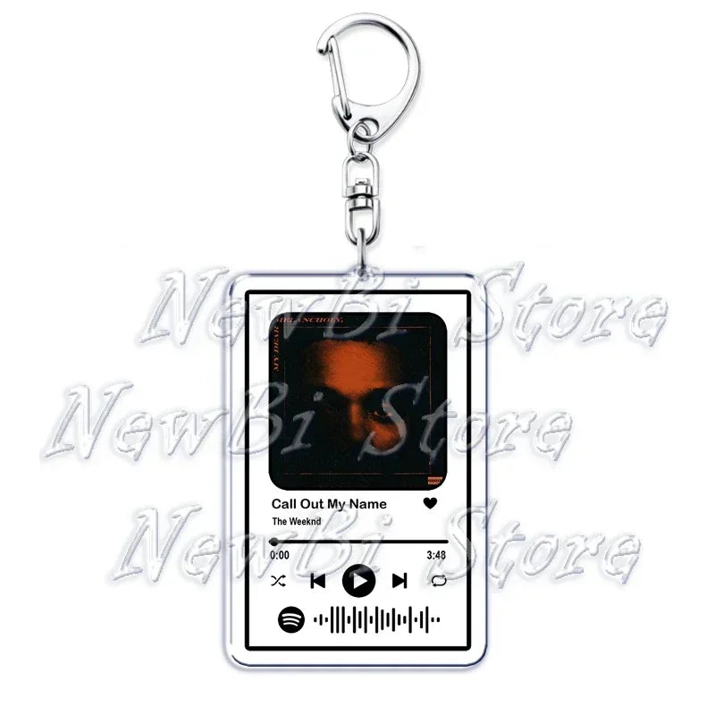 The Weeknd Keychain