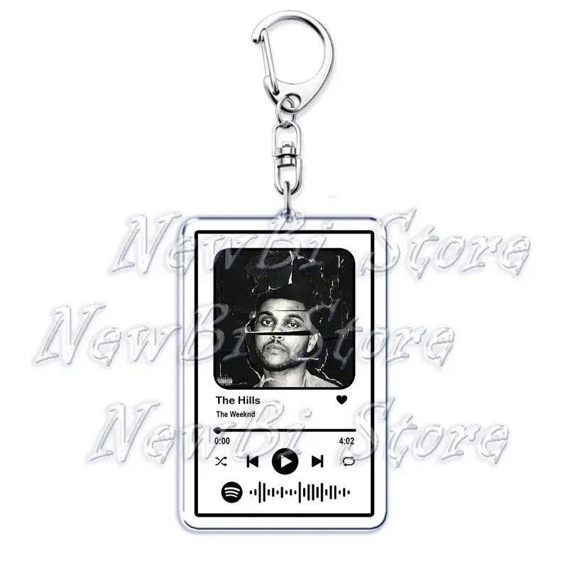 The Weeknd Keychain