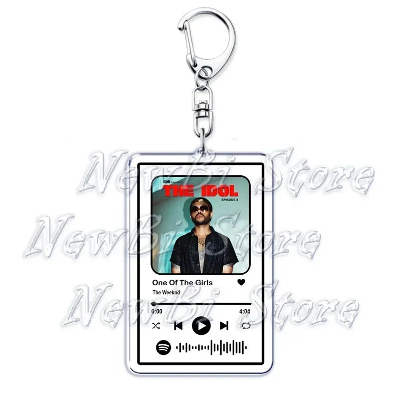 The Weeknd Keychain