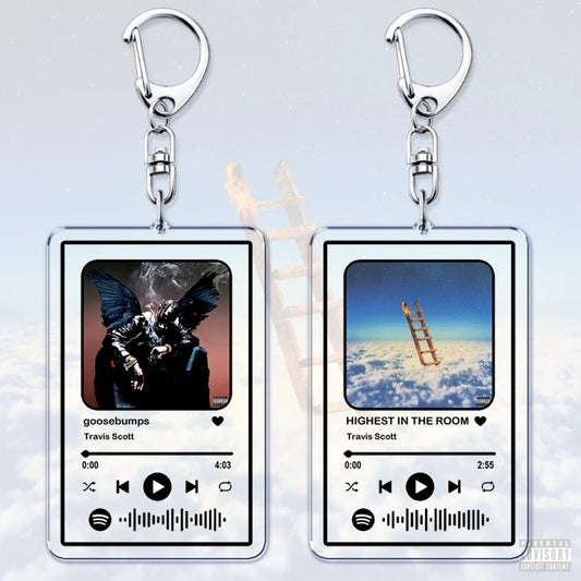 Travis Scott Spotify Keychain